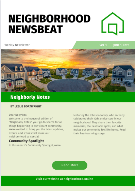 Neighborhood Newsbeat